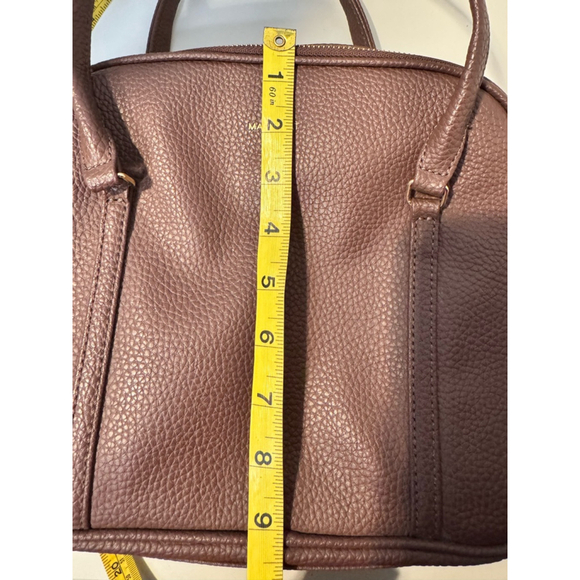 Matt and Nat Brown Vegan Textured Satchel - Picture 6 of 8